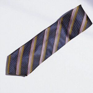 Vintage Robert Talbott "Best of Class" Nordstrom Silk/Cotton Striped Necktie